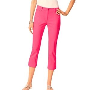 TALBOTS Cotton Crop in Salmon Pink